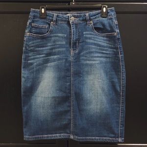 Denim Jean Skirt
